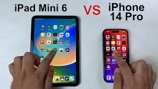 iPhone 14 pro vs iPad  Mini 6 - SPEED TEST