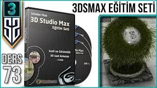 3ds Max Eğitim Seti Ders 73 : Duvarlarda Bump Kullanımı Vray Çim Materyali Oluşturma Ayarları