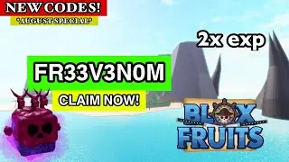 *AUGUST SPECIAL* New SECRET Codes In Blox Fruits 🎉