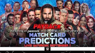 WWE Payback 2023 - Card Predictions