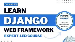 FREE Django Web Framework FULL COURSE  | Full Stack/Back End Development