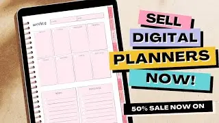 Sell Digital Planners on Etsy with the Digital Planner Template Kit