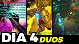 TENEMOS todo TEK y CARCHAS OP en DIA 4 DUOS ARK PVP - Alone ARK