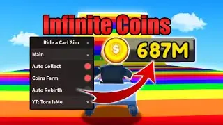 Ride a Cart Simulator Script Hack • Infinite Coins And More [Roblox 2023]