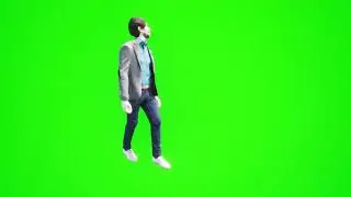 man walking in street green screen realistic 3D people rendering green screen free download 🔔