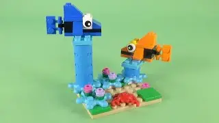 LEGO Classic Fish (11019) Building Instructions