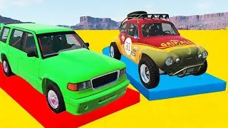 PIT DIRT | Cars vs Giant Pit – BeamNG.Drive