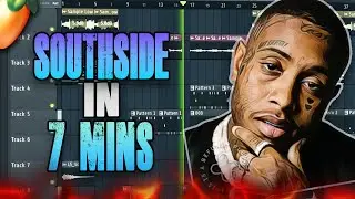 How to Make a HARD Southside Type Beat | FL Studio