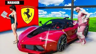 Stealing Every Ferrari from the Dealership in GTA 5