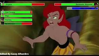 FernGully: The Last Rainforest (1992) Final Battle with healthbars 2/2