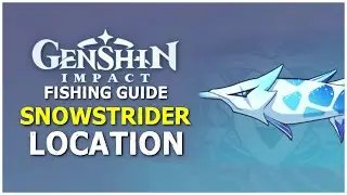 Snowstrider Fish Location - Genshin Impact