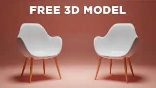 Chair 3D Model | Free Download | No Copyright