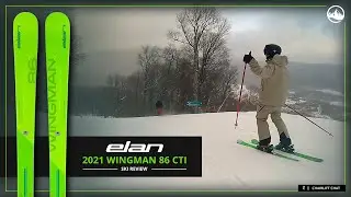 2021 Elan Wingman 86 CTI Ski Review with SkiEssentials.com