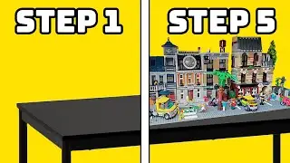 I built my own LEGO CITY in 5 EASY steps!