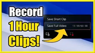 How to Record PS5 Video Clips up to 1 Hour Long (Easy Tutorial)