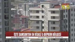 Cemal Uğurtay, Samsun’da deprem ve heyelan açısından riskli bölgeleri tek tek sıraladı