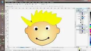 Corel Draw - správce objektů - vrstvy