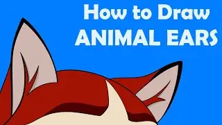 How to Draw ANIMAL EARS