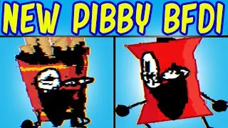 Friday Night Funkin' New VS Pibby Fries&Pin -Corrupted BFDI Unused Sprite |PibbyxFNF Mod(Pibby BFDI)