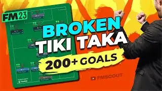 The PERFECT Tika Taka 4-2-3-1 Scores 200+ Goals | FM23 Best Tactics