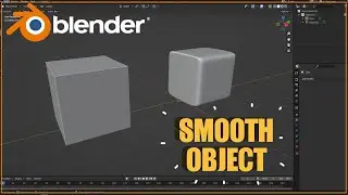 How To Smooth Object - Blender Beginner Tutorials