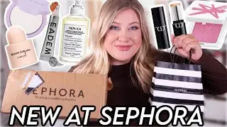 $1000 NEW AT SEPHORA HAUL + TRY ON! New Makeup & Fragrance!