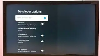 How to Enable / Disable Developer Options in REDMI TV | Google TV Android TV | Smart TV