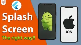 Flutter Tutorial - Native Splash Screen [2022] Real Splash Screen