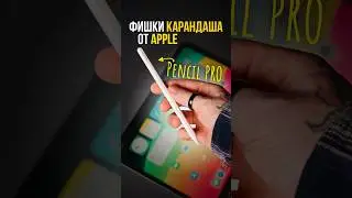 Что умеет новый Pencil Pro: СУПЕРФИШКИ карандаша от Apple!