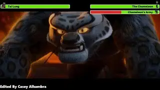 Tai Lung vs. The Chameleon with healthbars