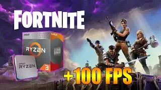 Test de Rendimiento FORTNITE en PC Ryzen 3 3200g