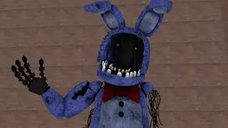 [FNAF/SFM\MEME] How Bonnie actually lost his face..