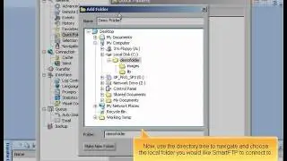 Configuring your account in Smart FTP