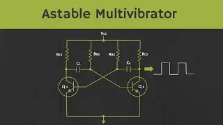 Astable Multivibrator using BJT Explained