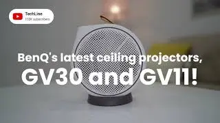 BenQ’s latest portable ceiling projectors, GV30 and GV11