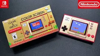 Unboxing - Game & Watch: Super Mario Bros | Nintendo