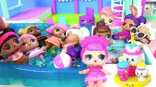 Куклы Лол Сюрприз Мультик! Вечеринка старых и новых Lol Surprise Doll!