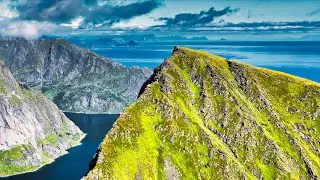 LOFOTEN Camping & backpacking Norway, Pt 2, Grand Scandinavian Hiking Tour Ep21, 4k