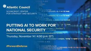 Putting AI to work for national security