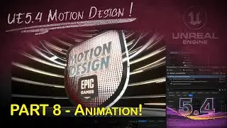 Animating Text and Logos with UE5.4 Motion Design Tools