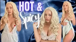 Sheer Lingerie Transparent Try on Haul | See Through Dress | Funny Flirty Blonde Model Sydney Spies