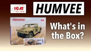 ICM HUMVEE 2024 BRAND NEW KIT - whats in the box?