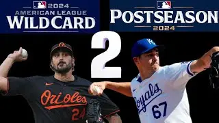 Orioles vs Royals | Game 2 | MLB Wildcard Playoffs  Live Reaction