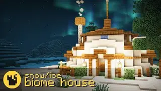 Minecraft: Snow Biome House (Tutorial)