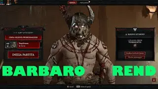 DIABLO 4 BARBARO REND BUILD & SPIEGAZIONE