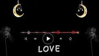 1minute audio visualizer black screen video | music player icon background effects