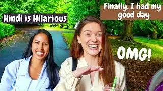 Irish girls trying Hindi Tongue Twisters | Indian pranking foreigners in Ireland | Indian Walker