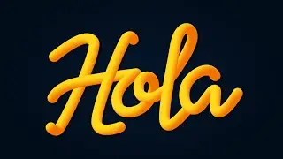 FLUID TEXT EFFECT with SIMPLE TRICK | INKSCAPE TUTORIALS