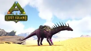 AMARGASAURUS || ARK Lost Island [DLC] || 🏜Desert Biome