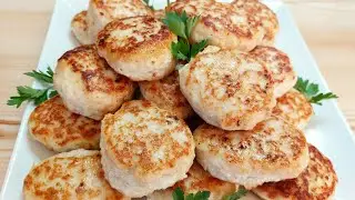 Супер вкусные и сочные куриные котлеты, самый простой и быстрый рецепт!